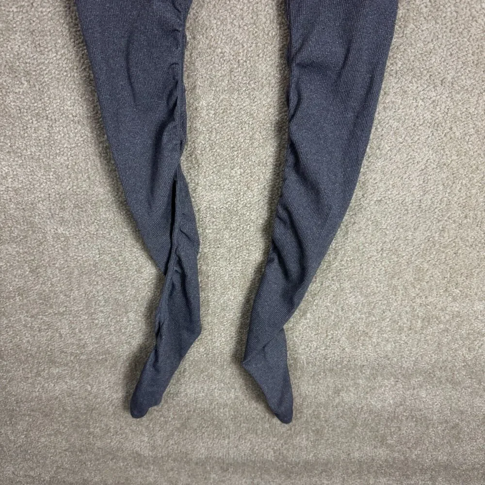 Alo Yoga Goddess Legging Womens Small Vapor Python Ribbed Colorblock Gym Workout